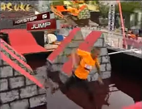SASUKE Malaysia's Hop Step & Jump