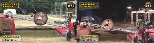 Original vs. Modified Rolling Escargot in SASUKE 26
