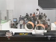 A G4 replay of Akiwa Miwa failing Rolling Panic, KUNOICHI 2000.