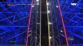 SASUKE Vietnam 2's Spider Climb in Stage Four