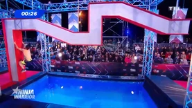 Ninja Warrior France 2's I-Beam Cross