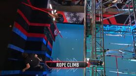 American Ninja Warrior 15's Rope Climb