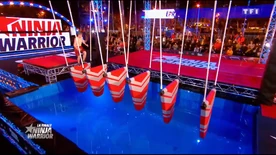 Ninja Warrior France 3's Broken Bridge