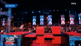 Ninja Warrior France's Bridge of Blades