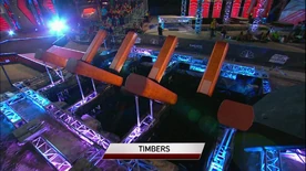 American Ninja Warrior 5's Timbers in Stage One
