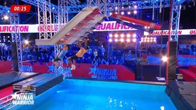 Ninja Warrior France 9's Devil Steps + Pipe