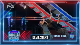 American Ninja Warrior 17's Devil Steps in National Finals