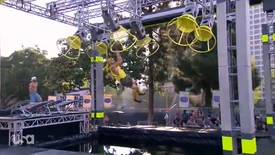 Team Ninja Warrior 2's Spin Cycle