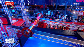 Ninja Warrior France 5's Rolling Log