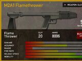 M2A1 Flamethrower