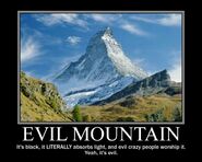 Motiv - evil mountain