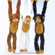 Plush monkeys