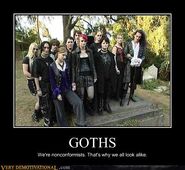 Motiv - Goth nonconformists