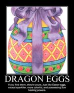 Motiv - dragon eggs