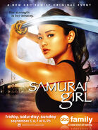 Samurai girl poster