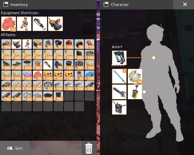 Inventory for Hard Drive hunting Как открыть грузовую капсулу satisfactory