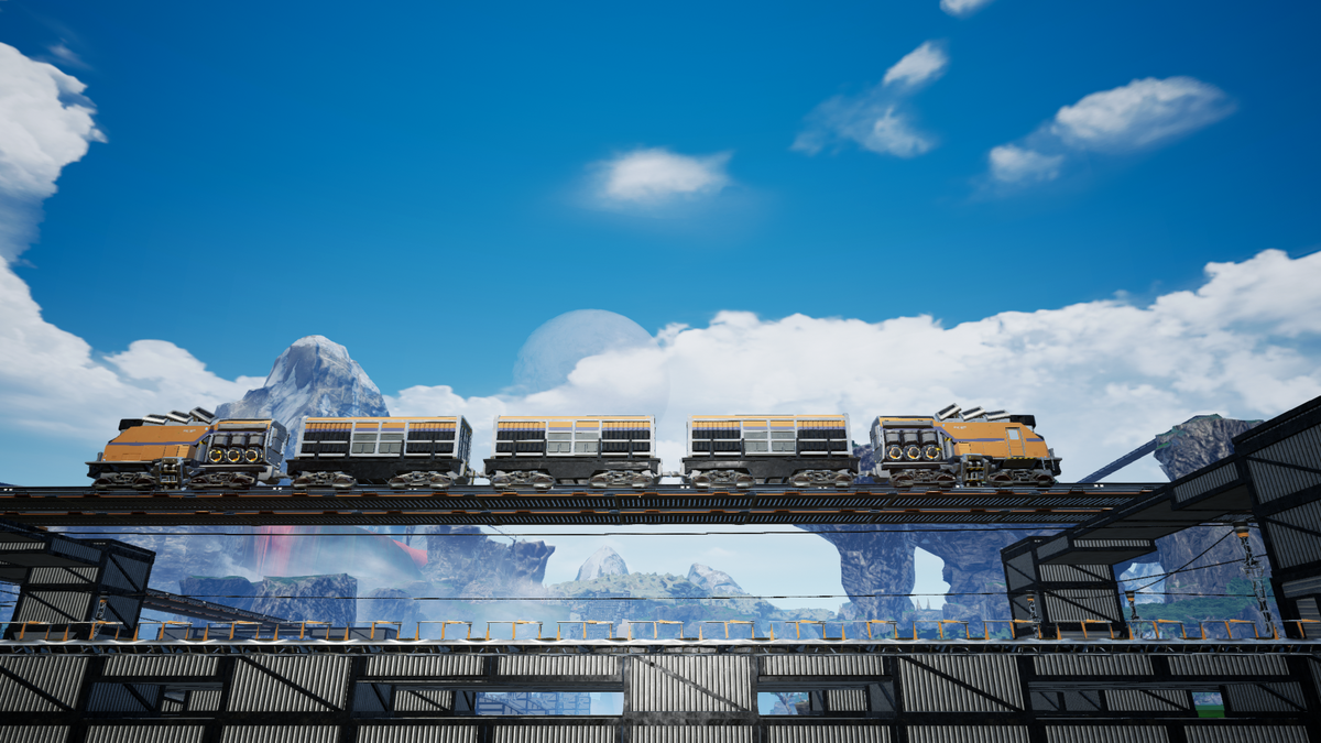 Train and road control room set sale
