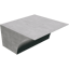 Inverted Quarter Pipe (Concrete)