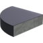 Outer Corner Extension 1m (Asphalt)