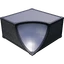 Inner Corner Quarter Pipe (Grip Metal)