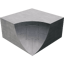 Inner Corner Quarter Pipe (Concrete)