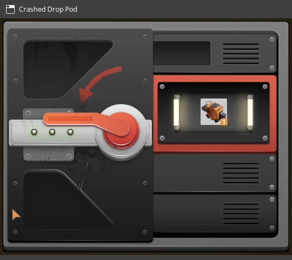 Unlocked Drop Pod Как открыть грузовую капсулу satisfactory