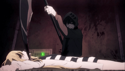 Zack realizing Rachel has lost her will to live.