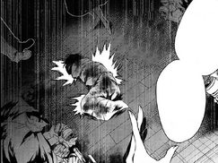 Child Zack being abandoned by his mother.