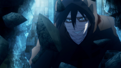 Zack destroying the wall separating him and Rachel.