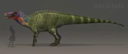 Male Anatosaurus by Chris Masna