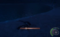 Young Dakotaraptor employing RPR on a Pectinodon during the night