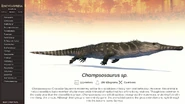 Champsosaurus encyclopedia