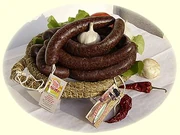 The Polish kaszanka sausage