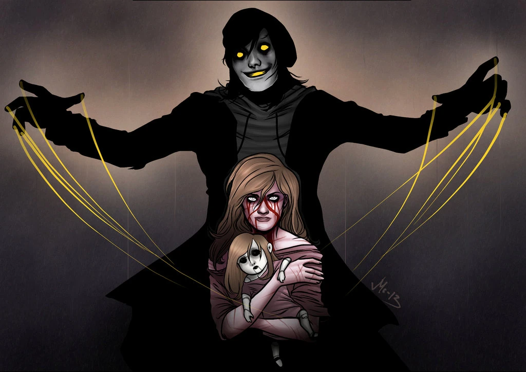 creepypastas de slenderman y sally