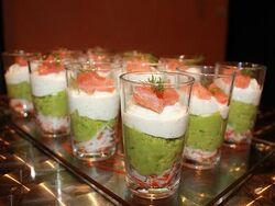 Verrine fraîcheur au carré frais : Recette de Verrine fraîcheur au carré  frais