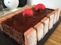 Charlotte Chocolat Framboises Aux Biscuits Roses Wikia Saveurs Du Monde Fandom