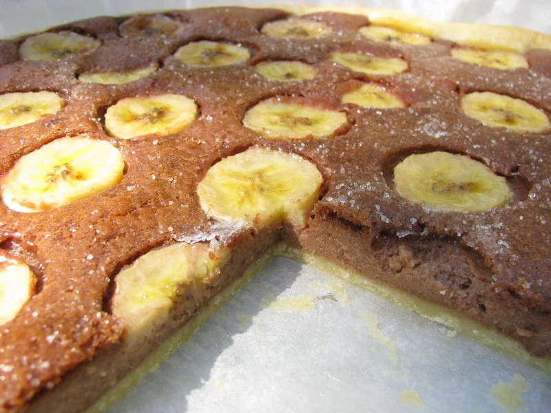 Tarte Au Chocolat Et Aux Bananes Wikia Saveurs Du Monde Fandom