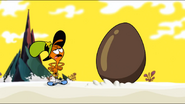 Since Sylvia refuses to help, Wander decides that he will return the egg by himself