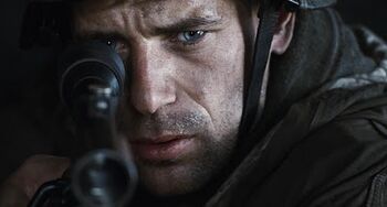 German sniper saving private ryan