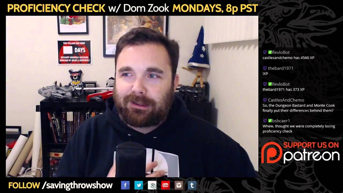 The Art of NPCs (Proficiency Check episode) Saving Throw Show Wiki