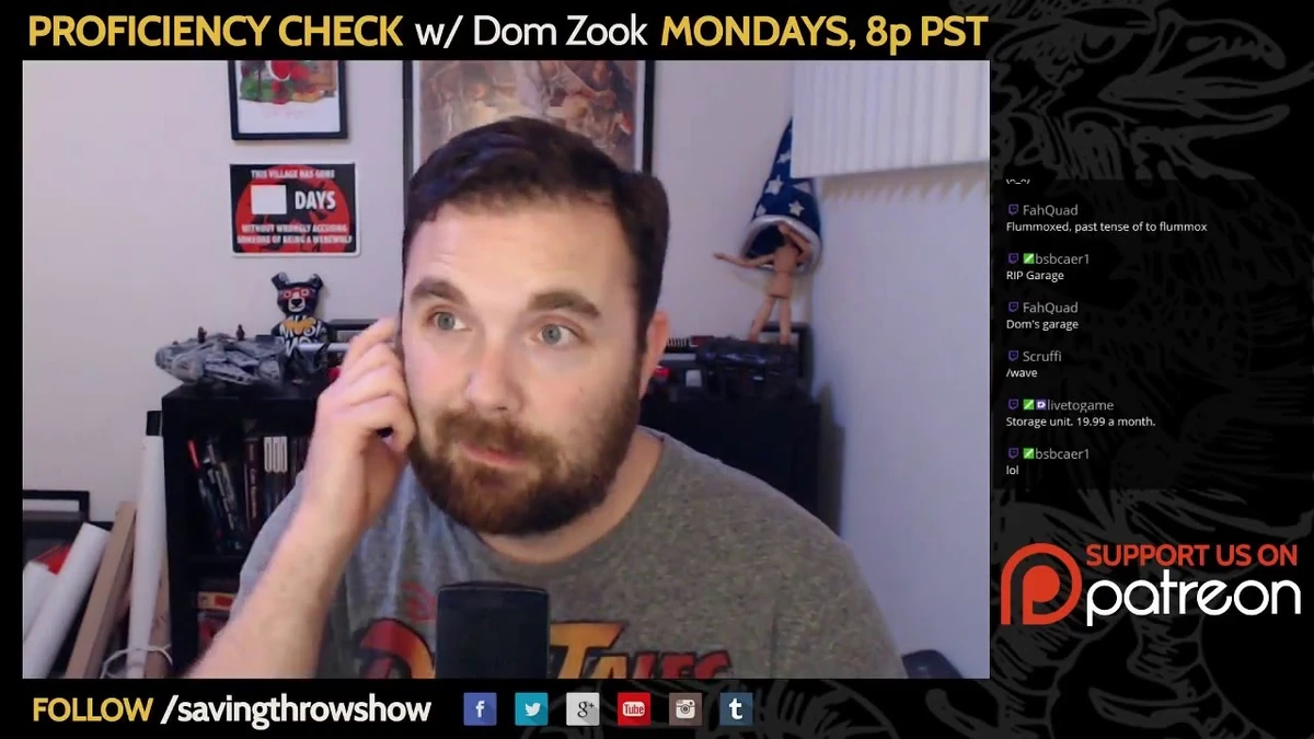 Making Notsorandom Encounters (Proficiency Check episode) Saving