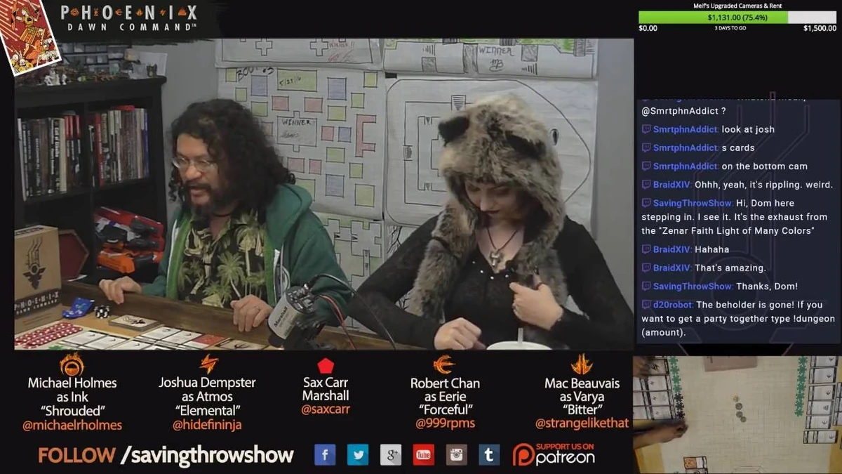 S1E17 (Phoenix Dawn Command episode) Saving Throw Show Wiki Fandom