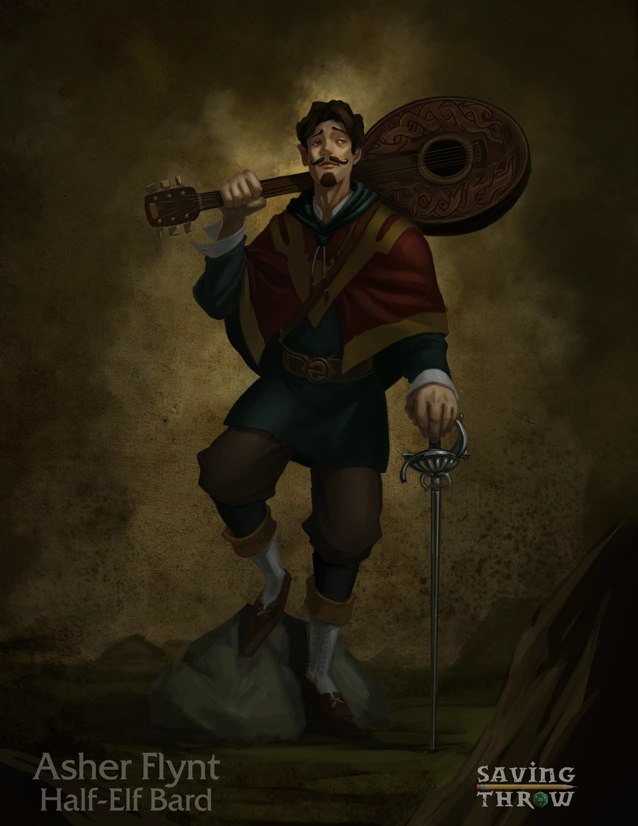 Asher Flynt Saving Throw Show Wiki Fandom
