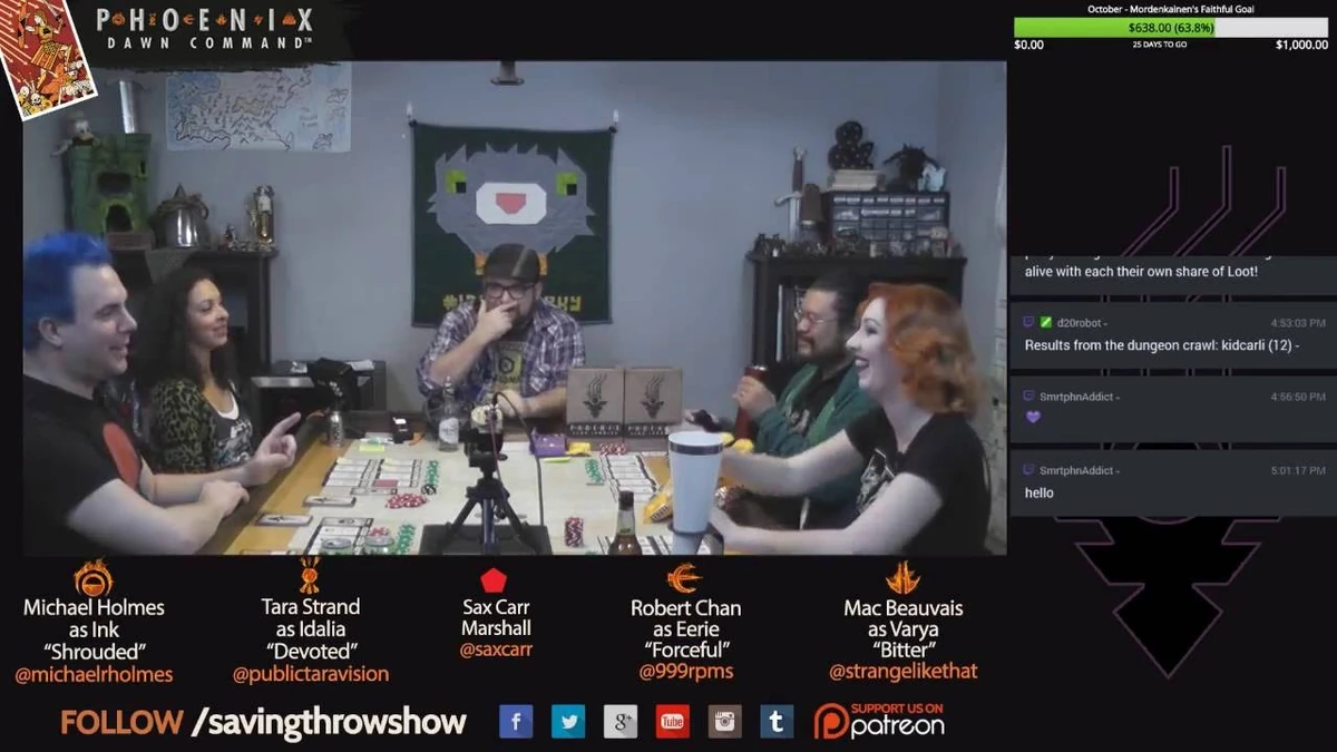 S1E10 (Phoenix Dawn Command episode) Saving Throw Show Wiki Fandom