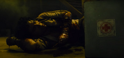 John approaching Diego after he survives his trap.