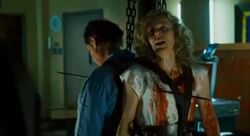 Morgan is found by Rigg