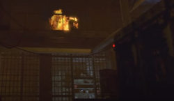 Barry ignites himself.