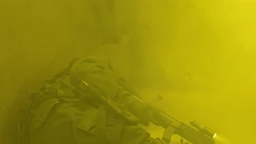The SWAT leader's corpse
