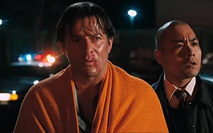 Hoffman and Fisk at the meatpacking plant