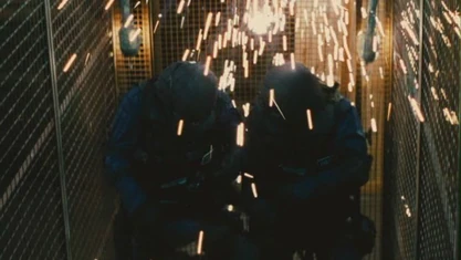 Rigg's men are electrocuted